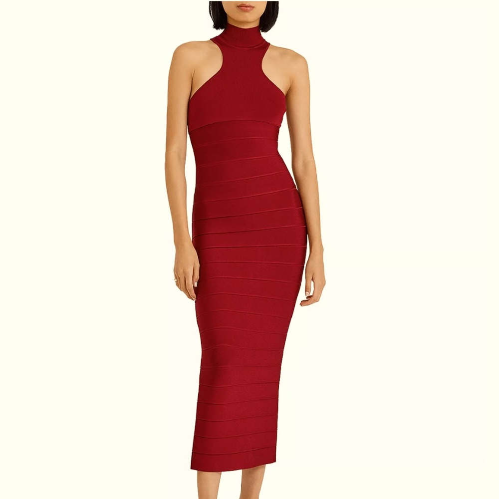 NWT Hervé Pencil Icon Dress